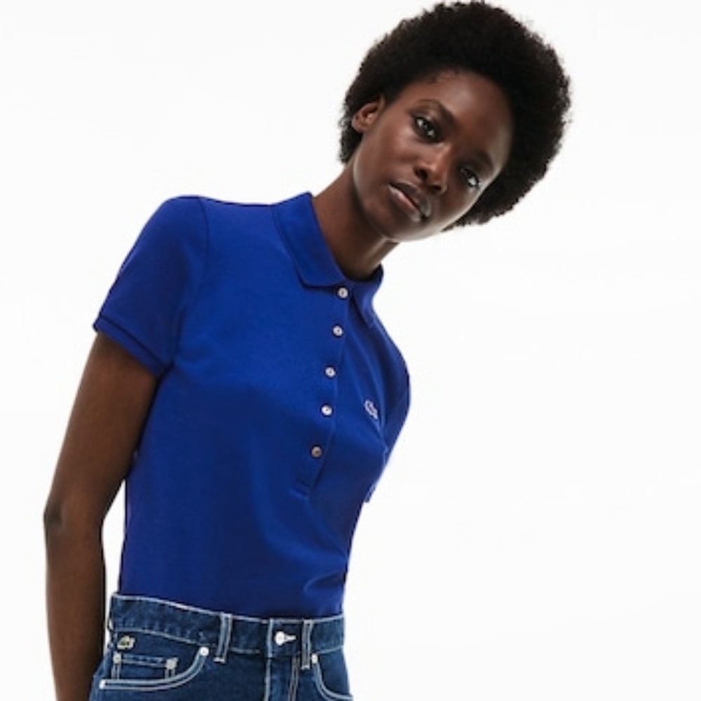 Lacoste Short Sleeve Slim Fit Stretch Polo Shirt